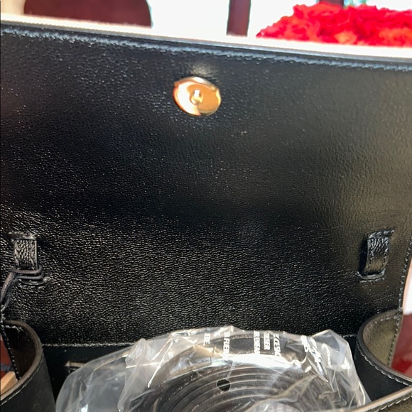 Burberry Crossbody Bag in Tan, Black, and Red Check - Picture 8 of 8